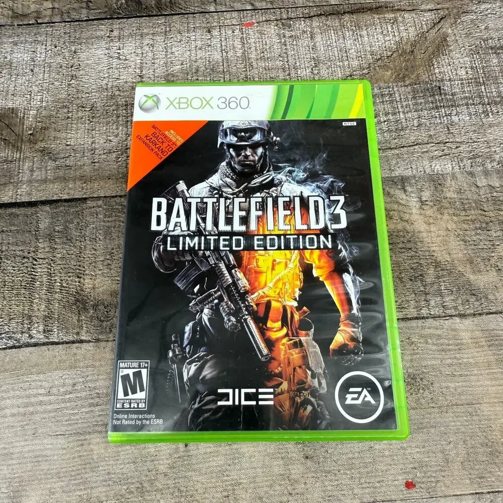Battlefield 3 Limited Edition (Microsoft Xbox 360, 2011)